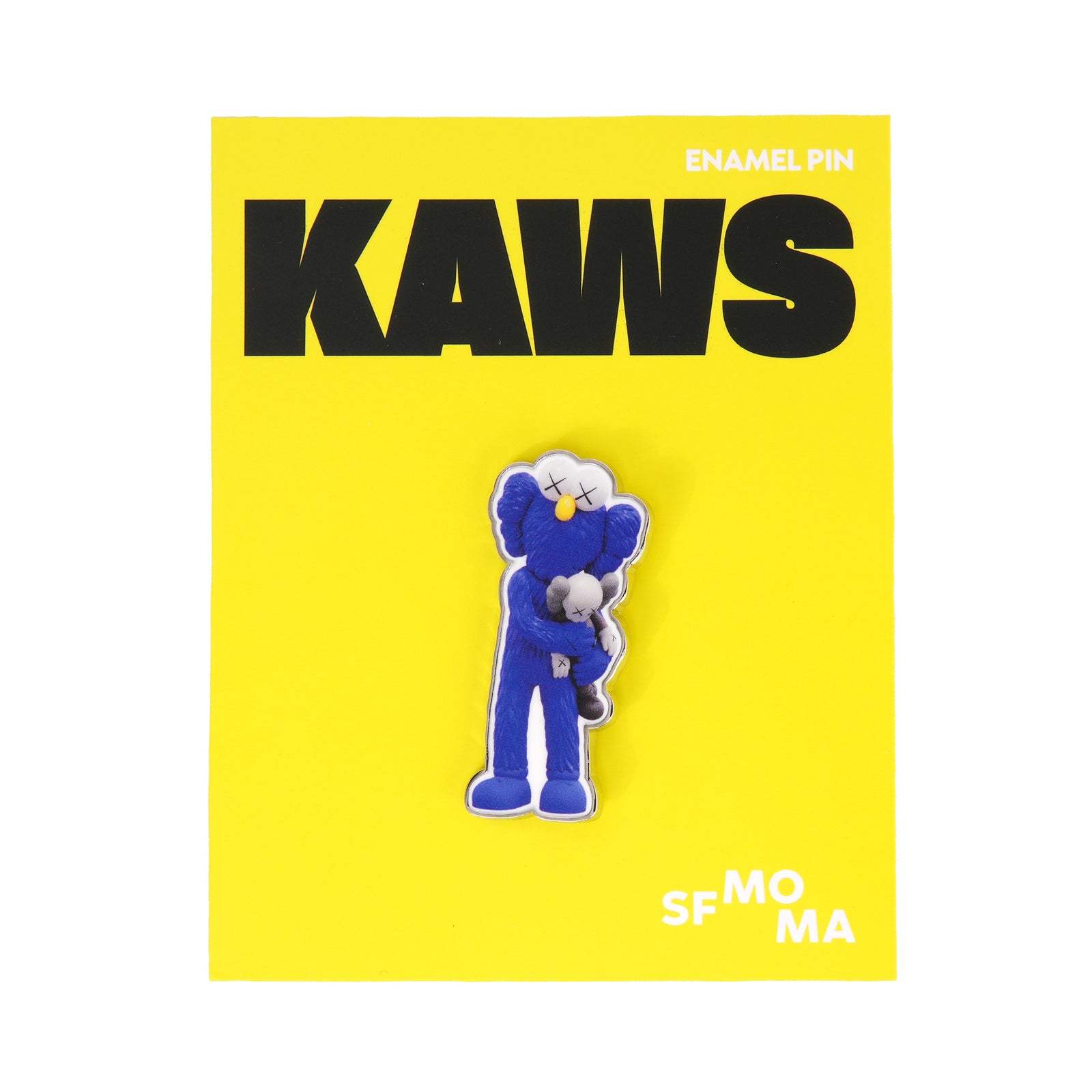 KAWS TAKE Pin on backing card