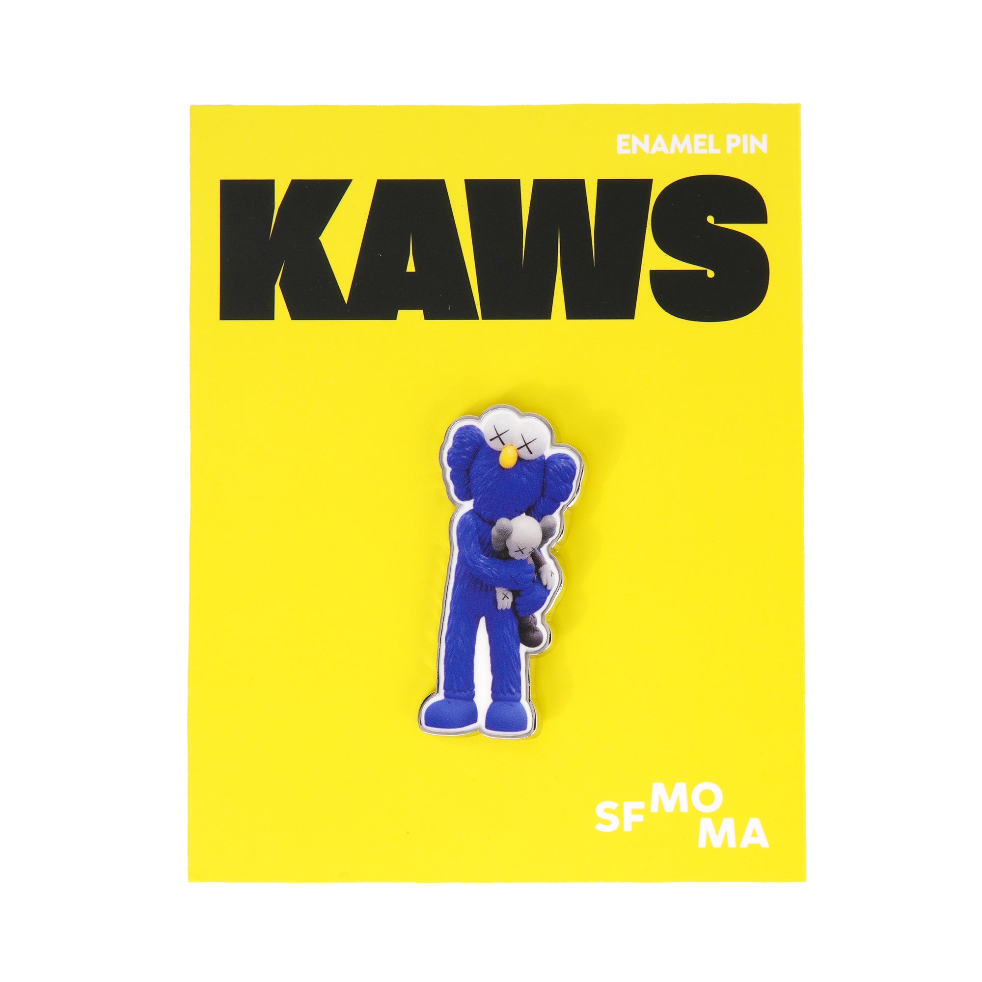 KAWS TAKE Pin on backing card