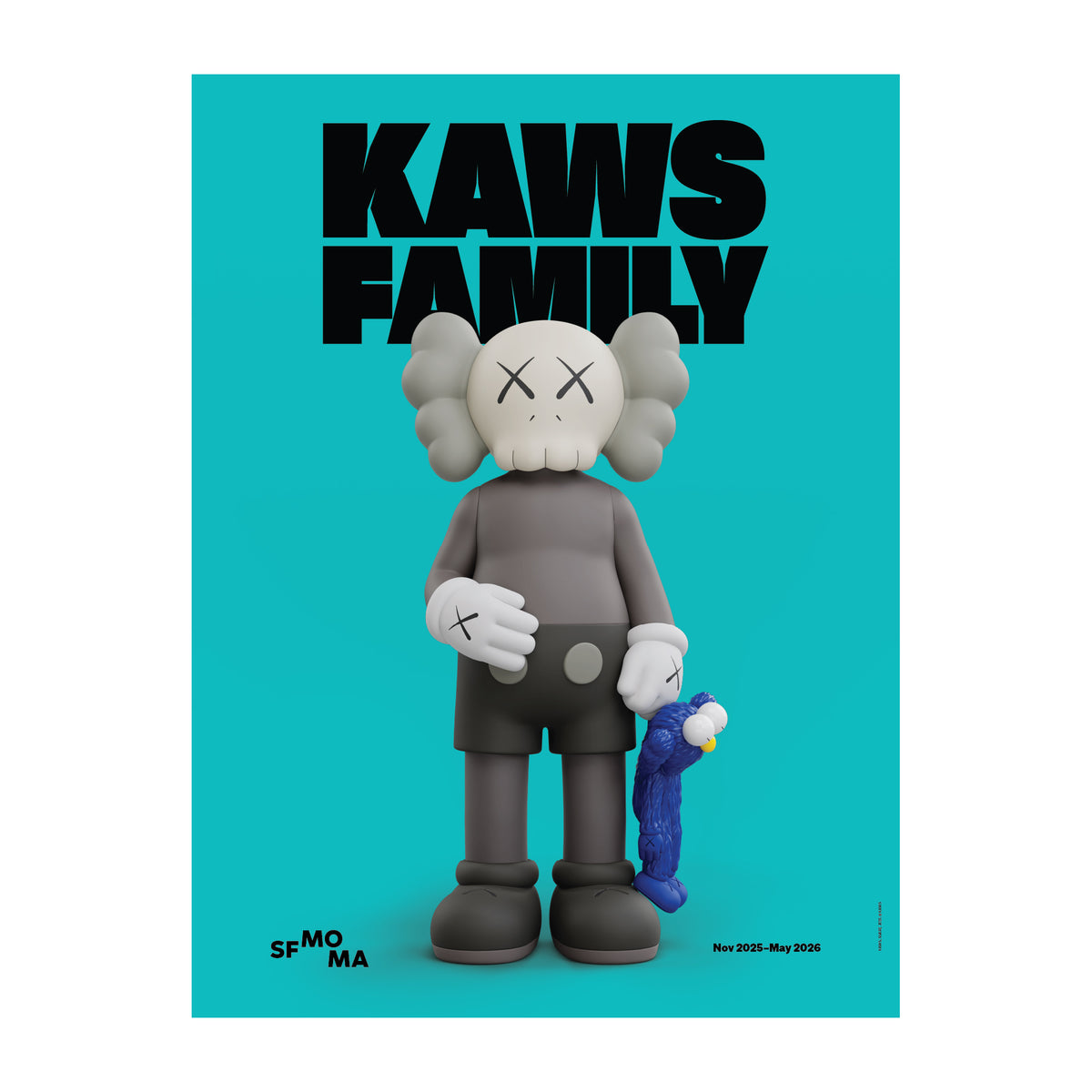 KAWS SHARE Poster