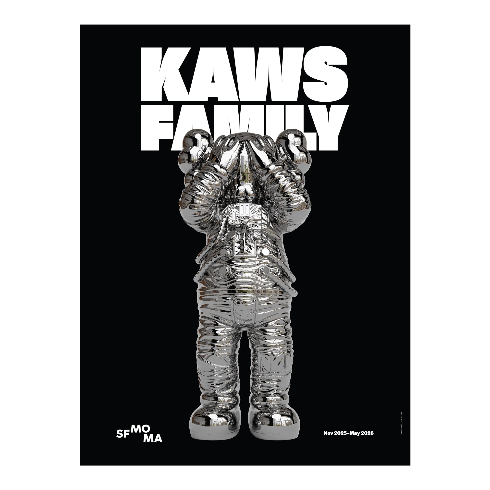KAWS SPACE Poster - SFMOMA Museum Store