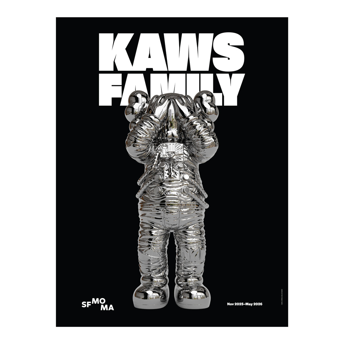 KAWS SPACE Poster