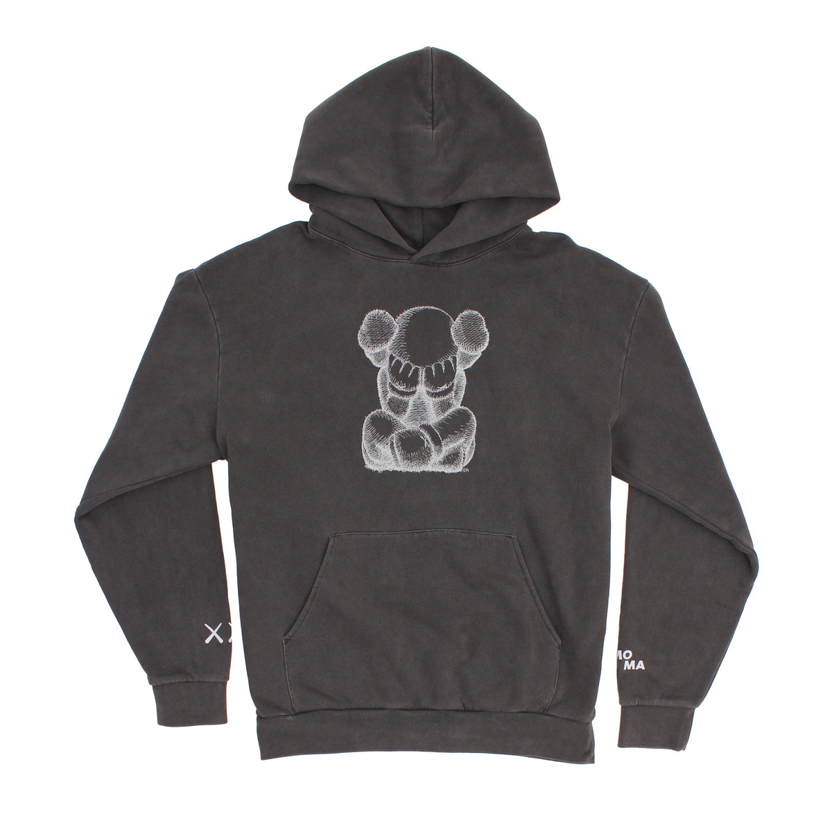KAWS Separated Hoodie front view.