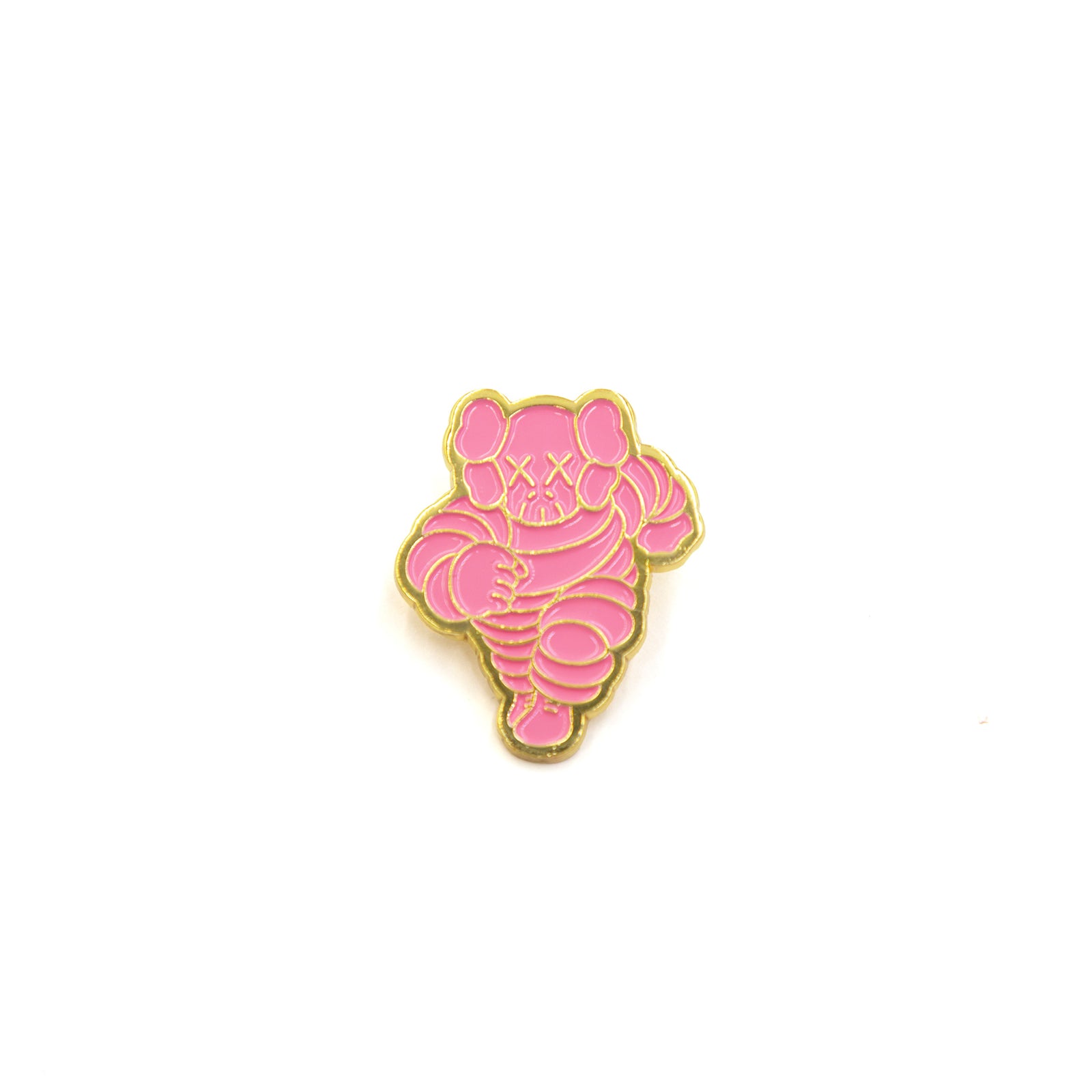KAWS CHUM Enamel Pin on backing card