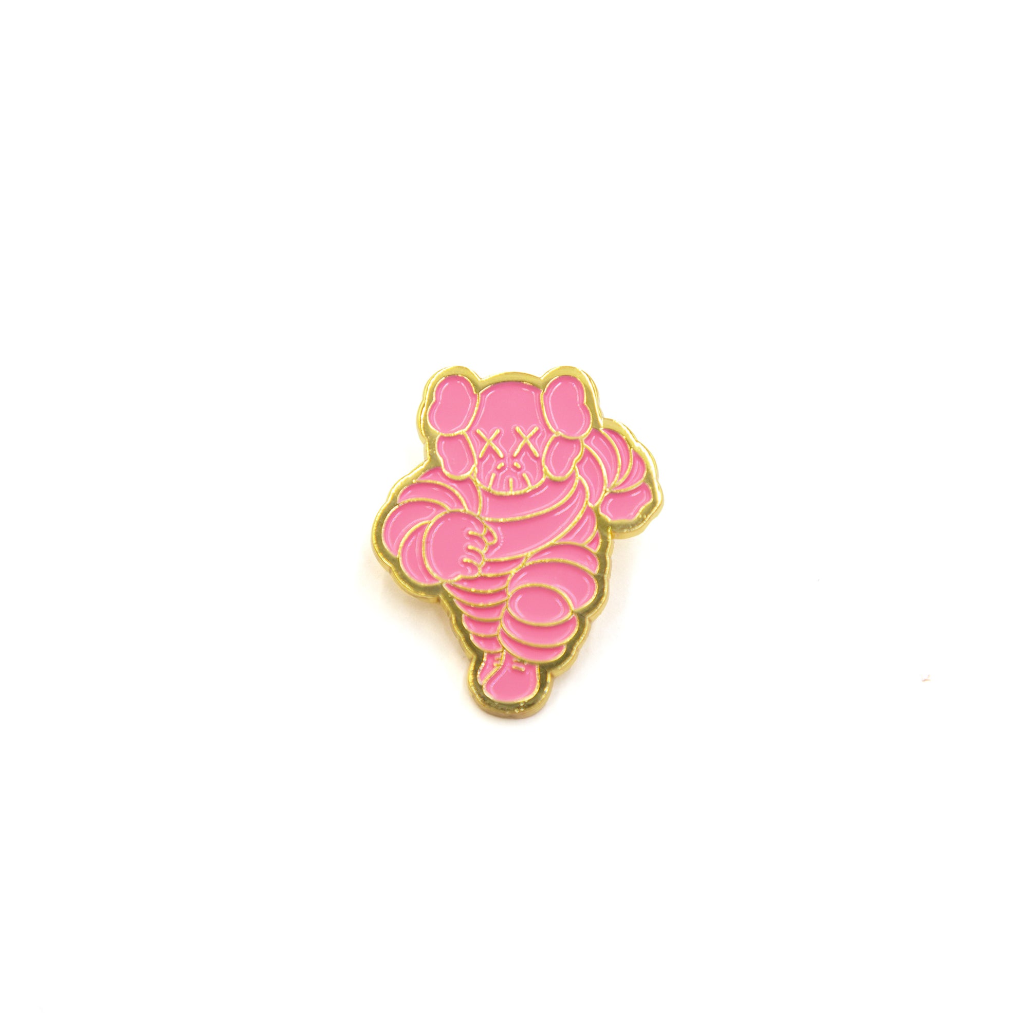 KAWS CHUM Enamel Pin on backing card