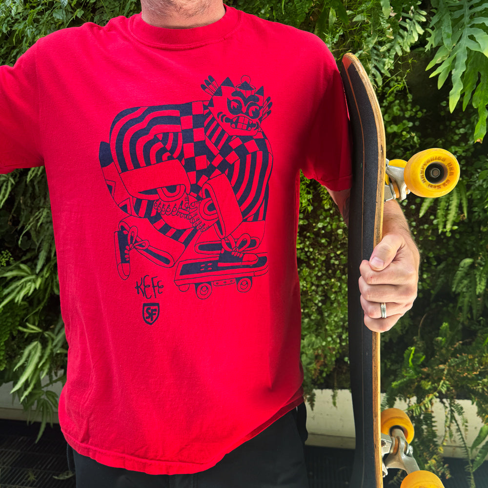 KEFE Skate Tiger T-shirt