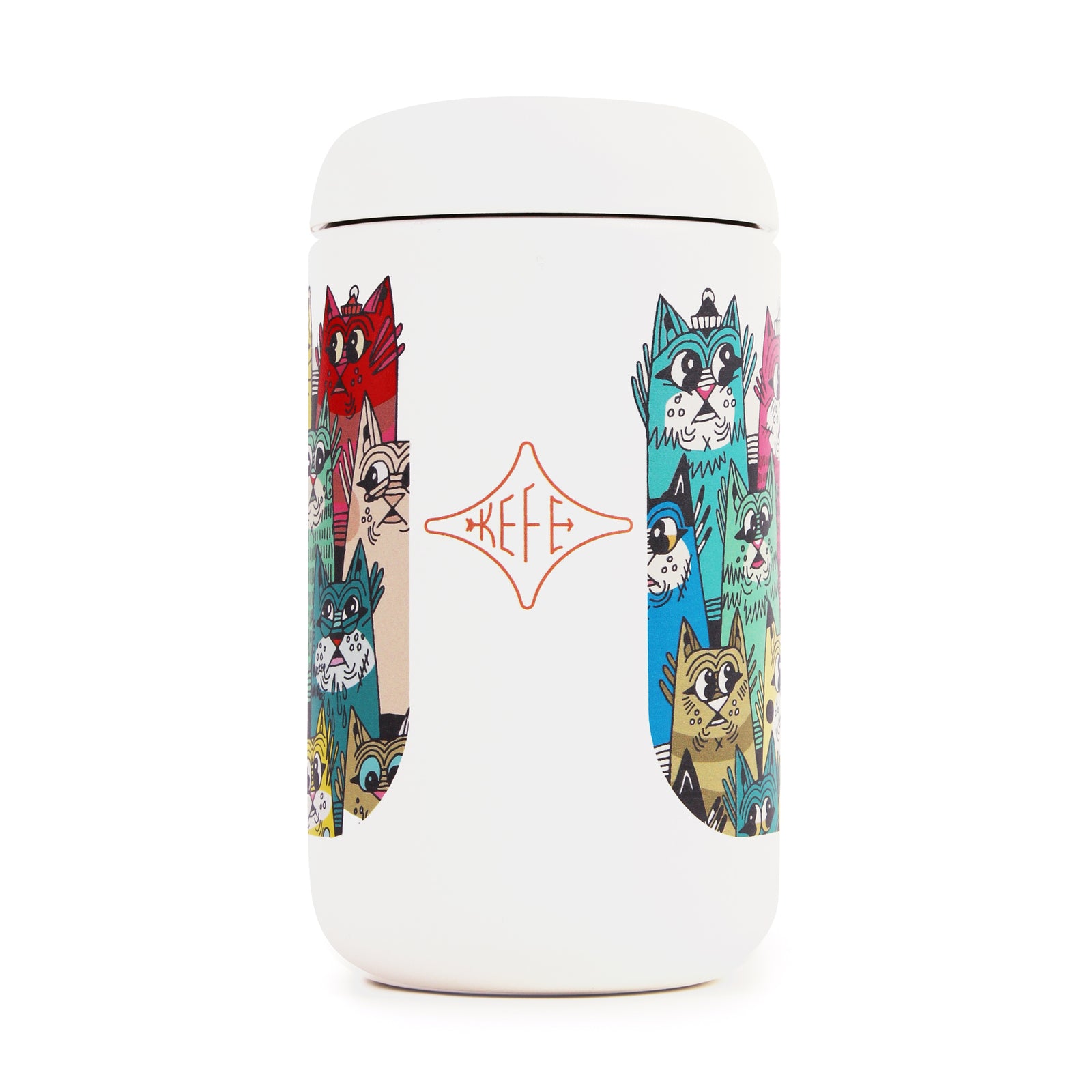 KEFE Thirsty Cats Mug GIF