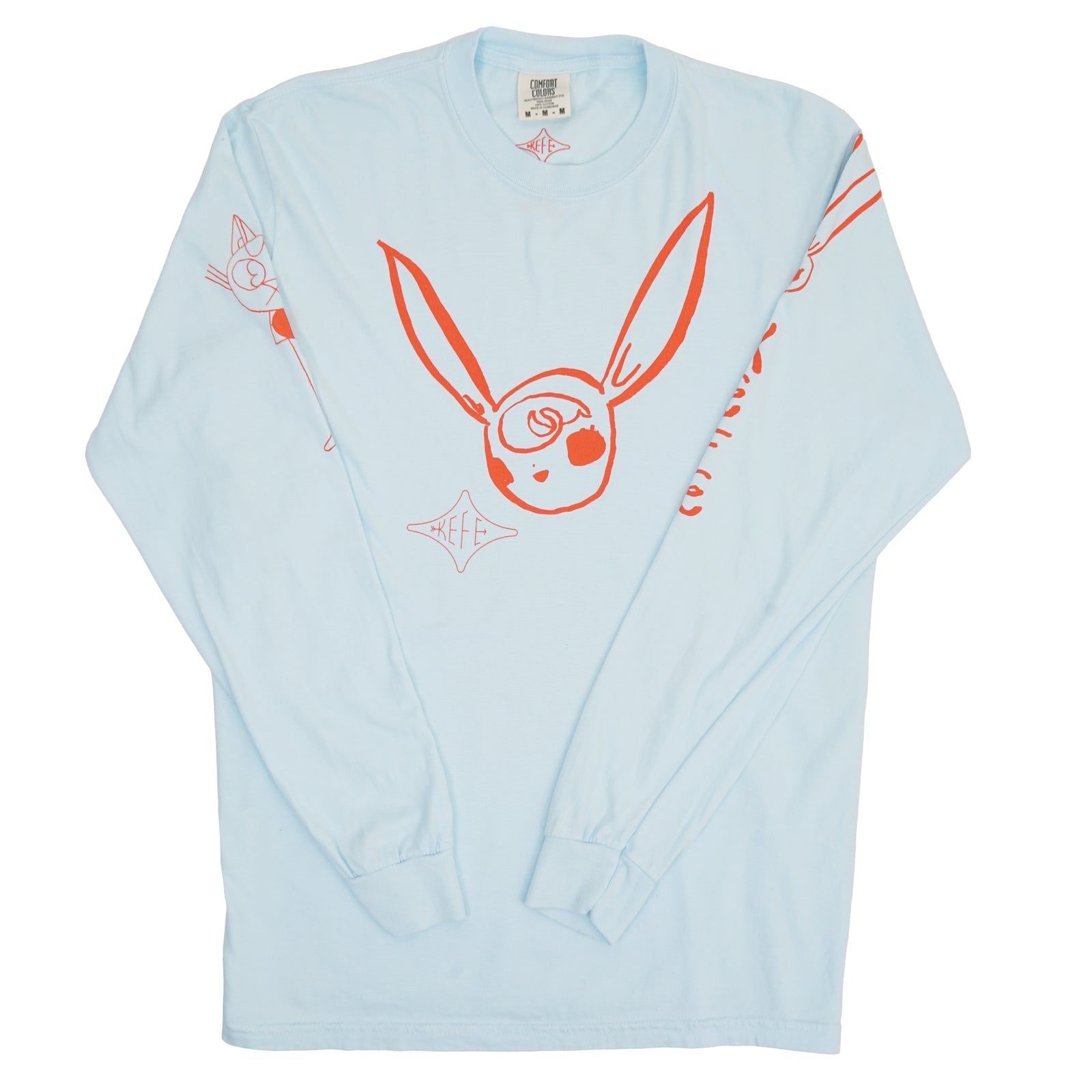 KEFE Cats and Bunnies Long Sleeve T-shirt