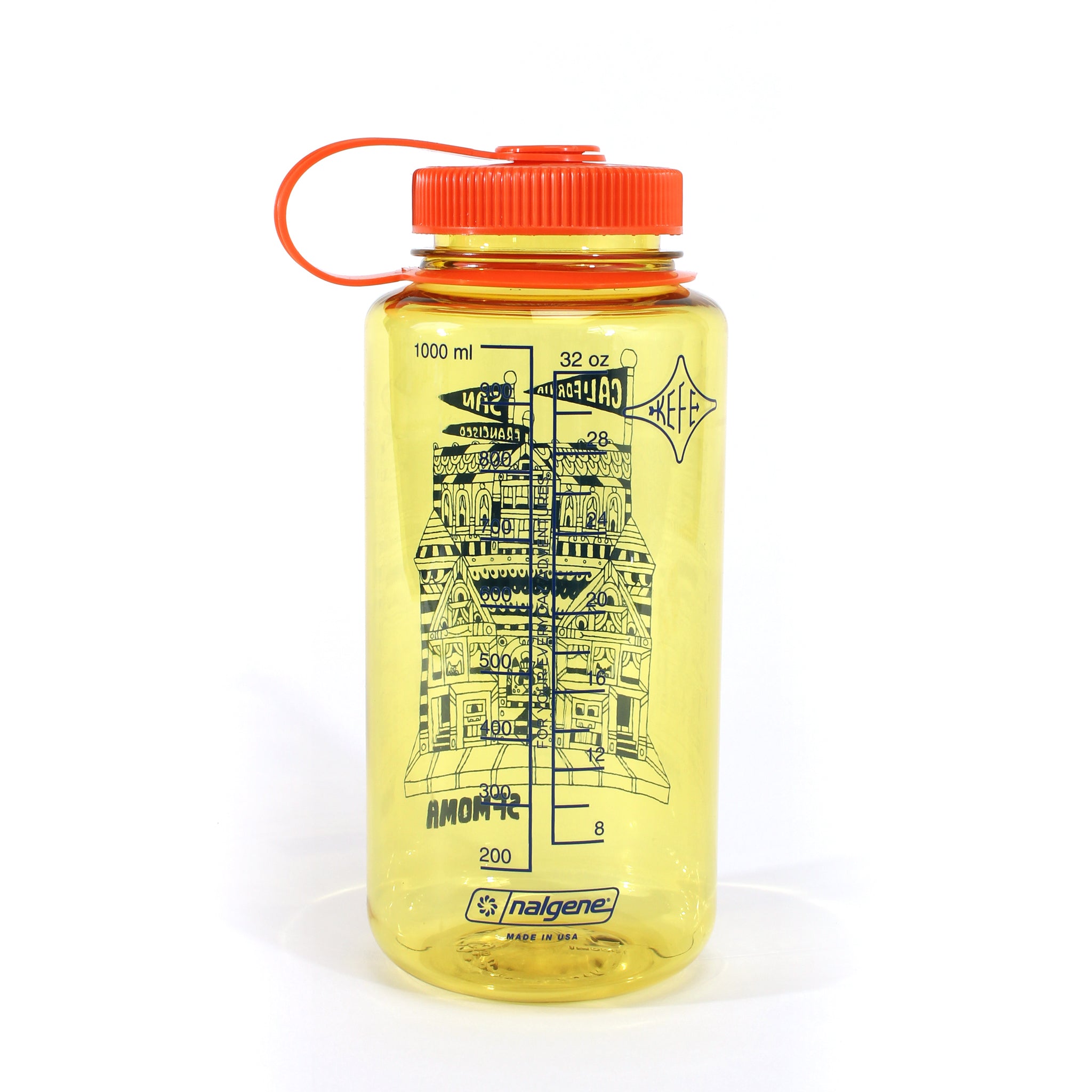 KEFE Fly Your Flag Nalgene Water Bottle - SFMOMA Museum Store