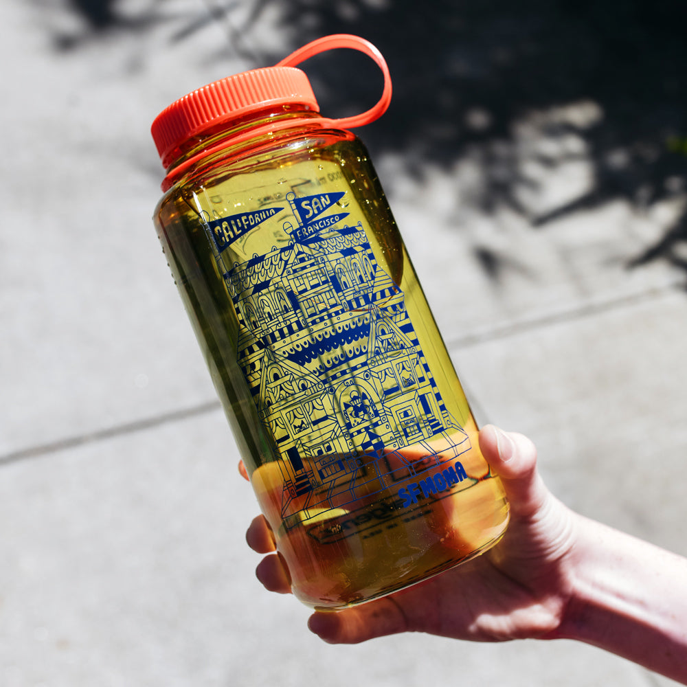 KEFE Fly Your Flag Nalgene Water Bottle - SFMOMA Museum Store