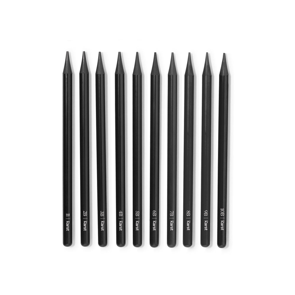 Woodless Graphite Pencils Set of 10