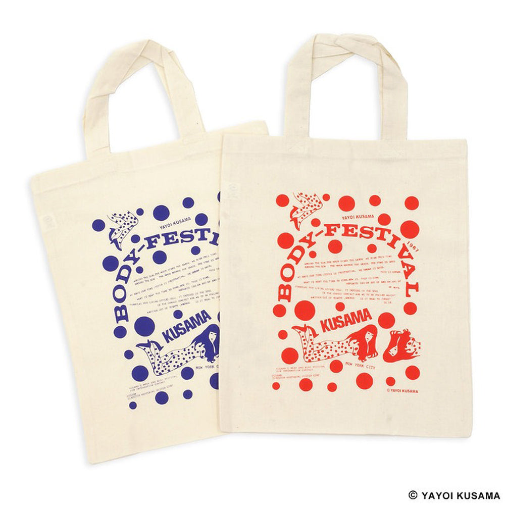 Yayoi Kusama Body Festival Bag: Red - SFMOMA Museum Store