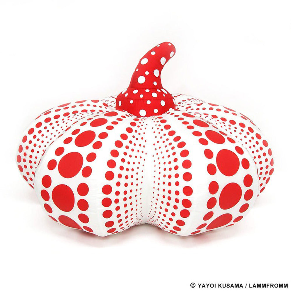  Kusama Yayoi Red White Pumpkin Mascot Box Dots Japan