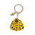 Yayoi Kusama Pumpkin Key Ring: Yellow