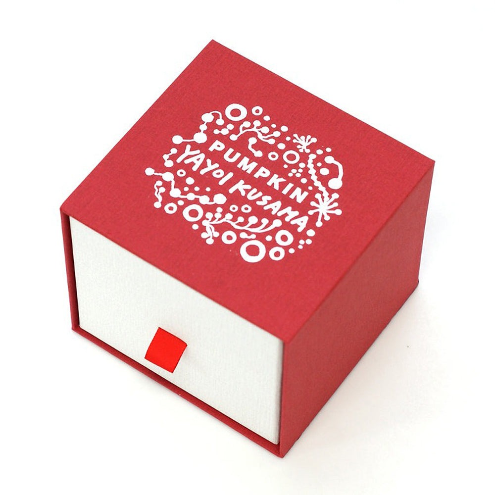 Yayoi Kusama Pumpkin Object: White + Red - SFMOMA Museum Store