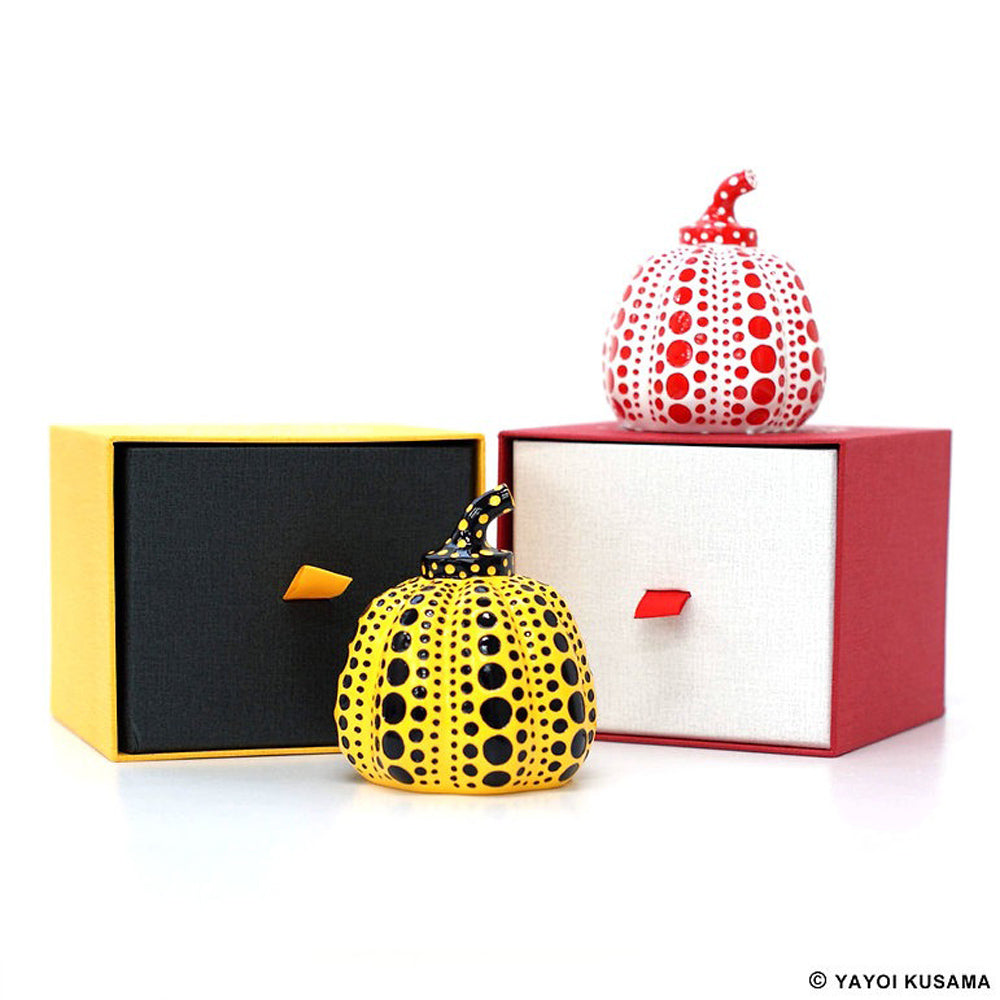  Packaging for Kusama Object Pumpkins: Yellow and Red