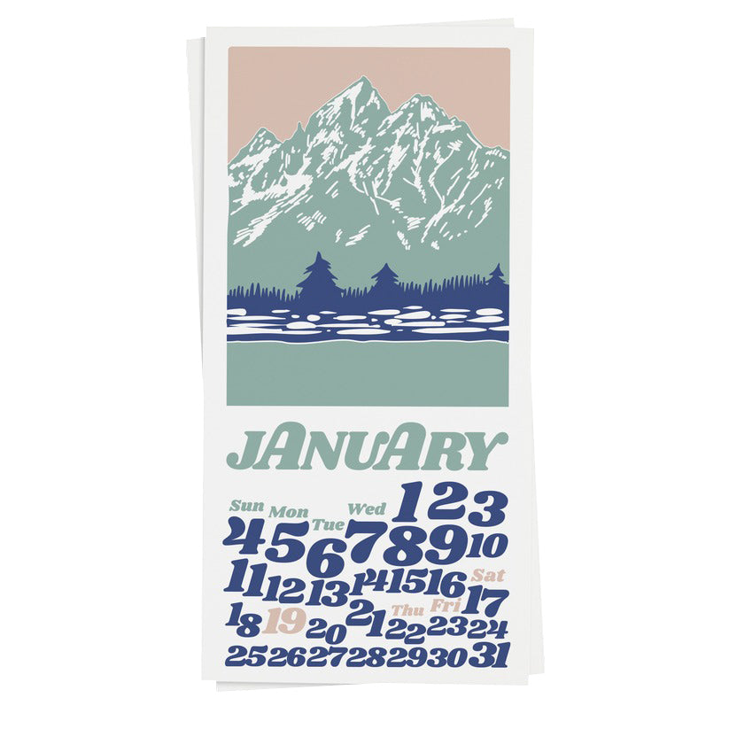 2026 Lonely Palm Ranch Calendar January page