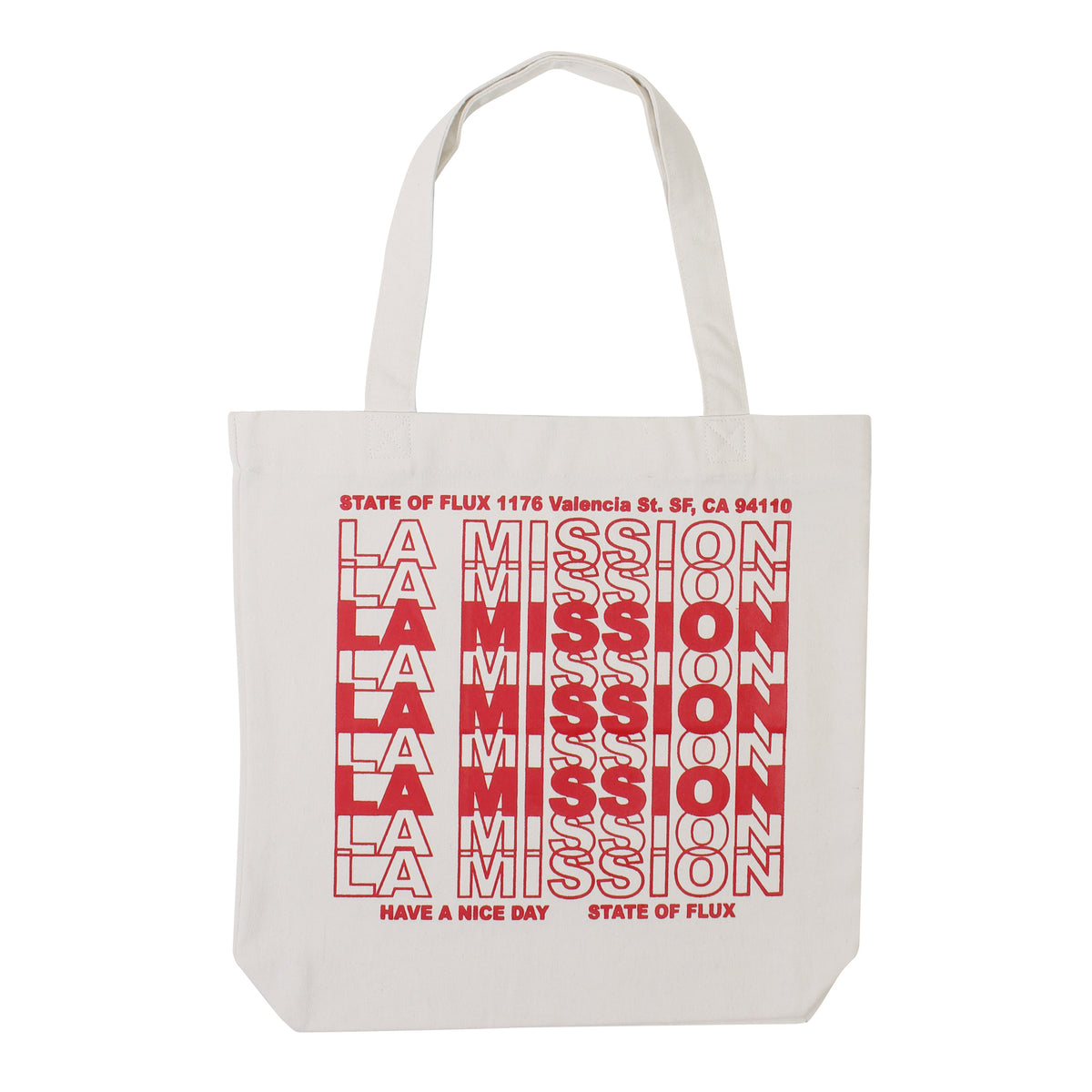 La Mission Tote back view