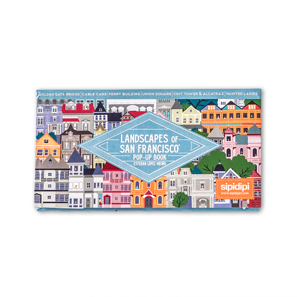 Landscapes of San Francisco Pop-up Book - SFMOMA Museum Store