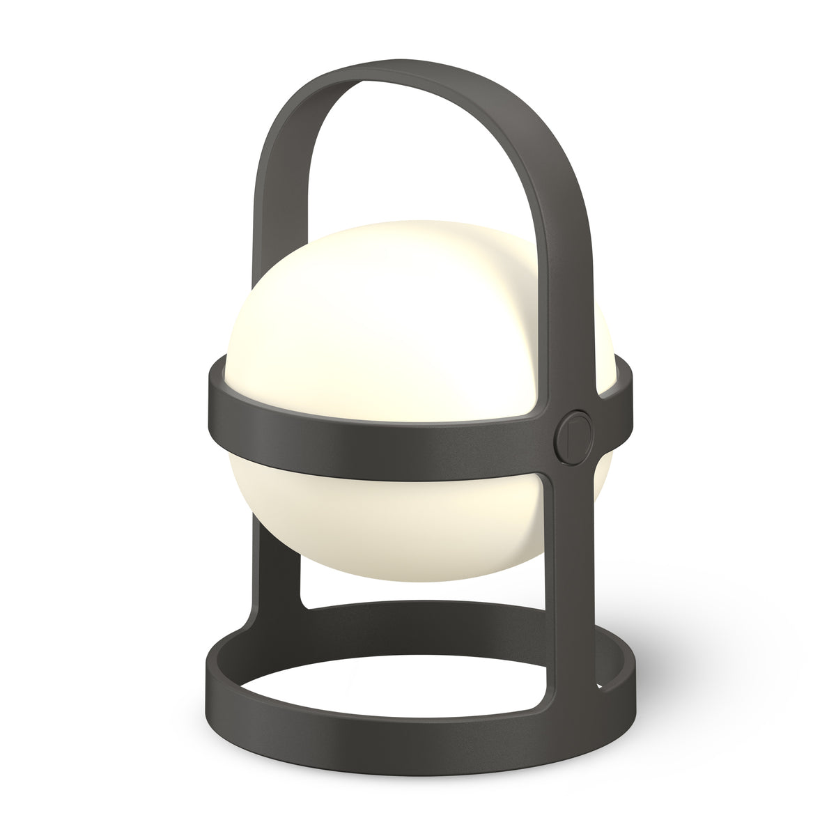 Large Soft Spot Solar Lantern: Slate