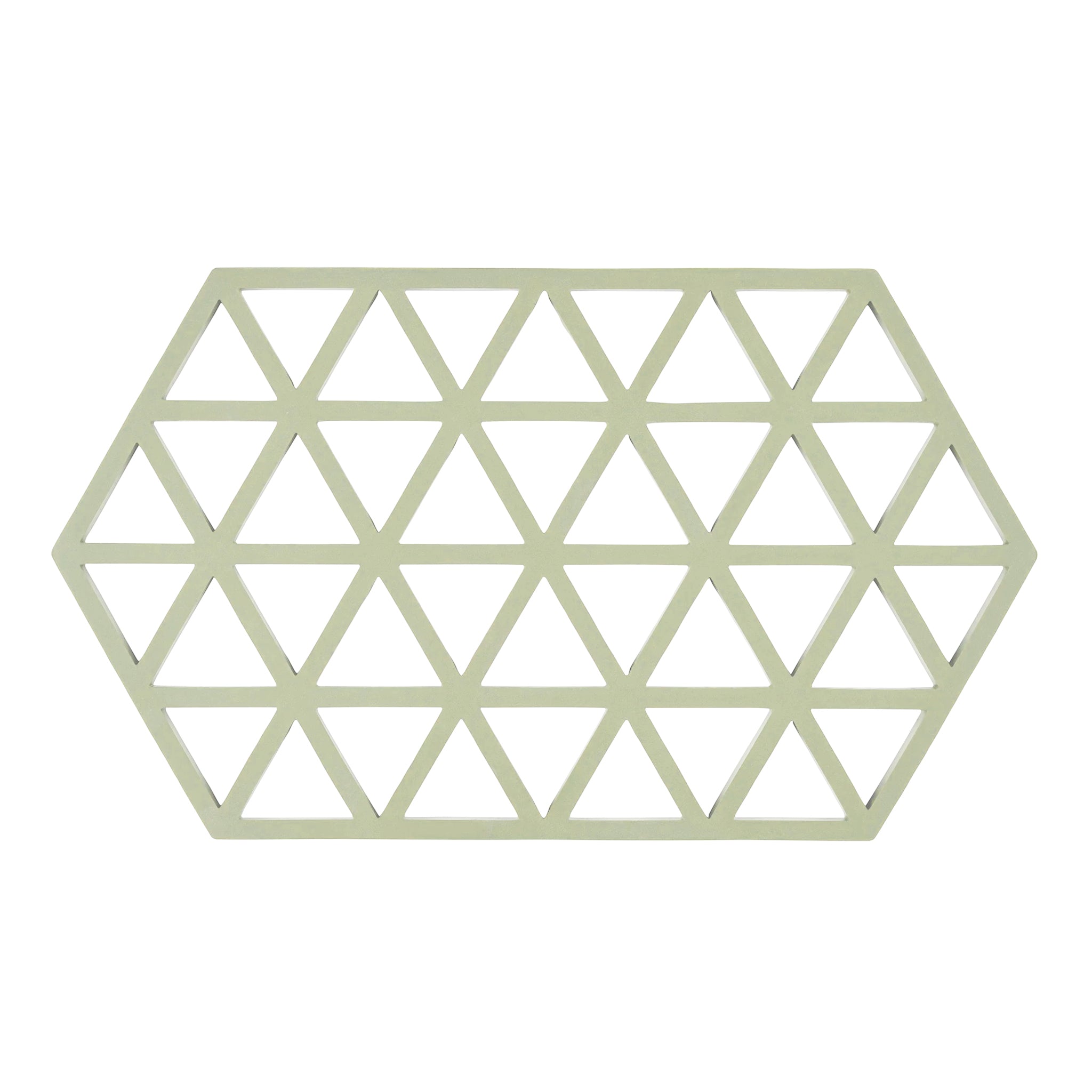 Large Triangle Trivet: Matcha - SFMOMA Museum Store