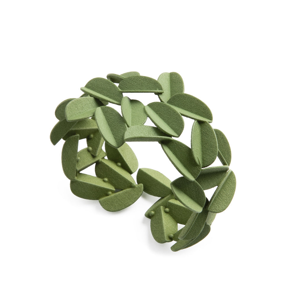 Leaves Bracelet: Olive