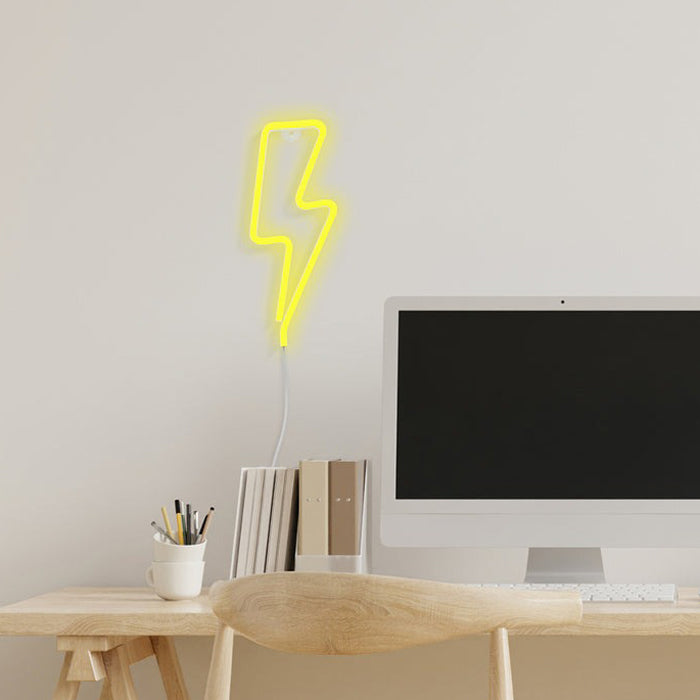 Lightning Bolt Wall LED Light