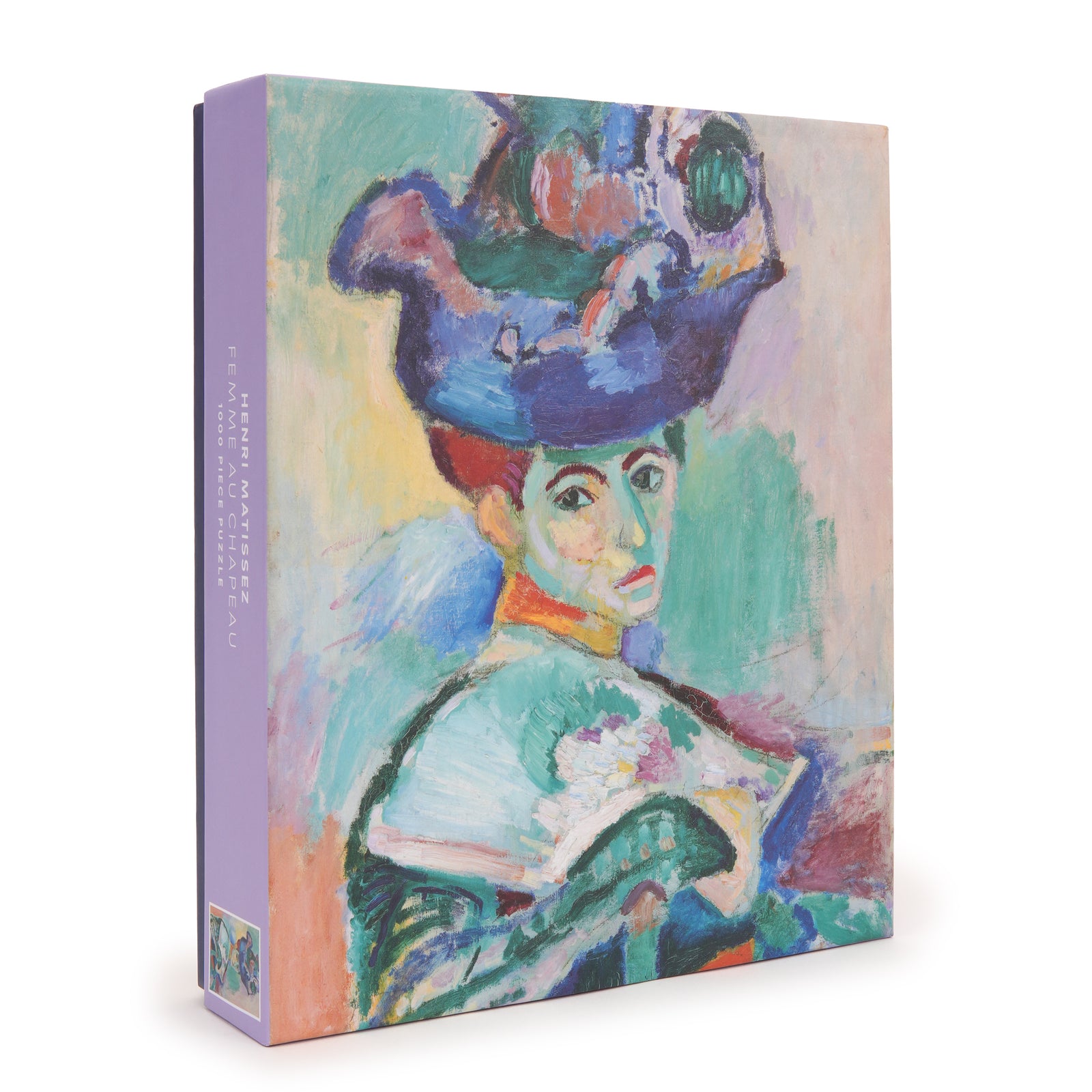 Matisse 1000-Piece Jigsaw Puzzle: Femme au Chapeau facing right
