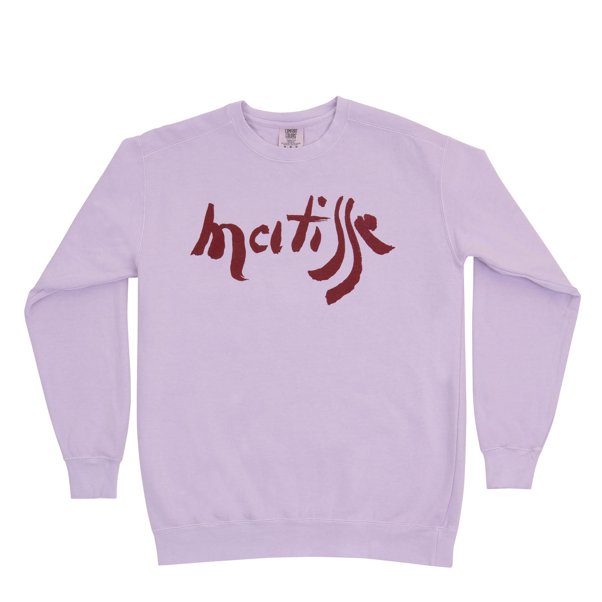 Matisse Crewneck Sweatshirt front view on white