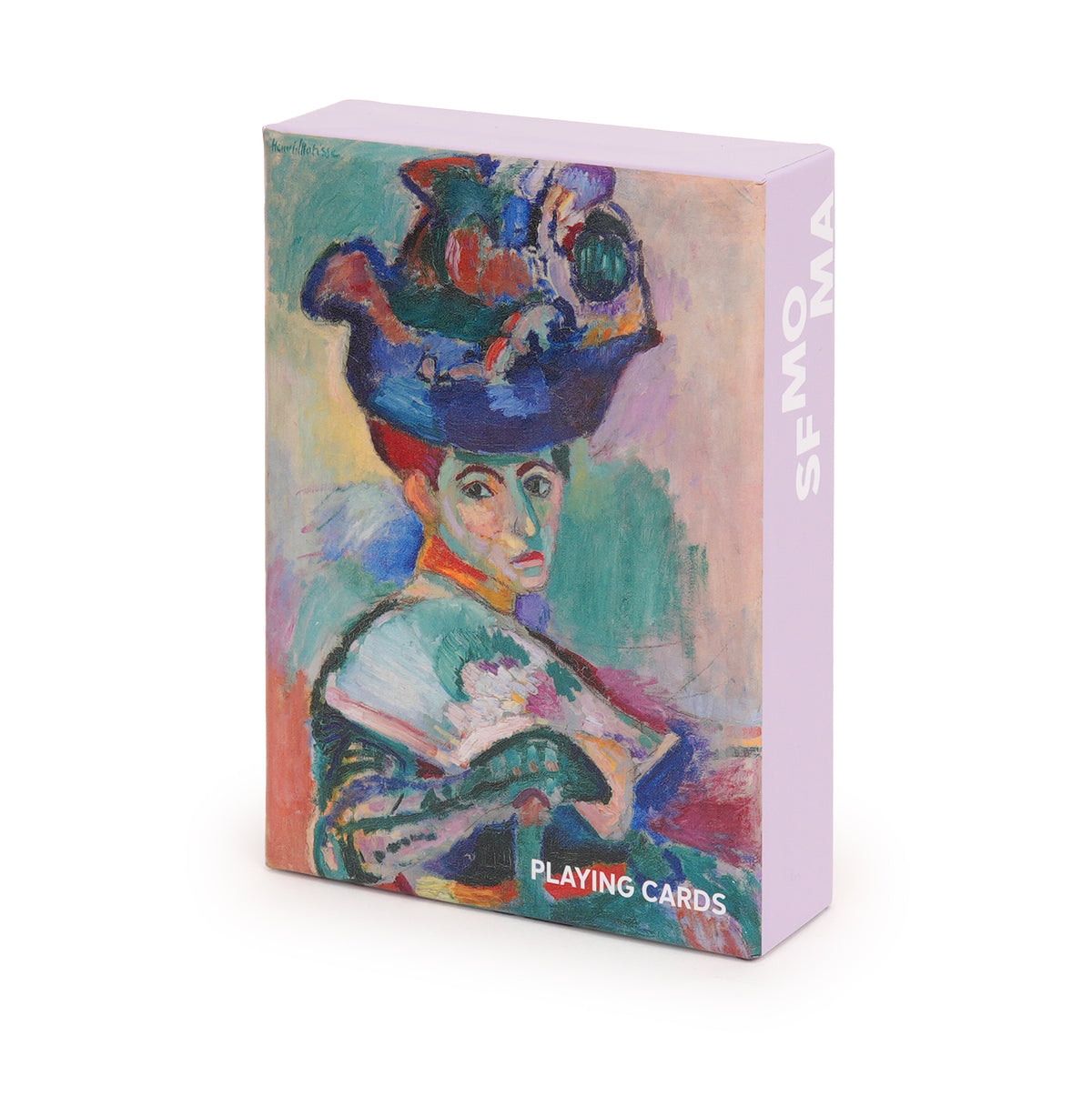 Matisse Femme au Chapeau Playing Cards in their storage box