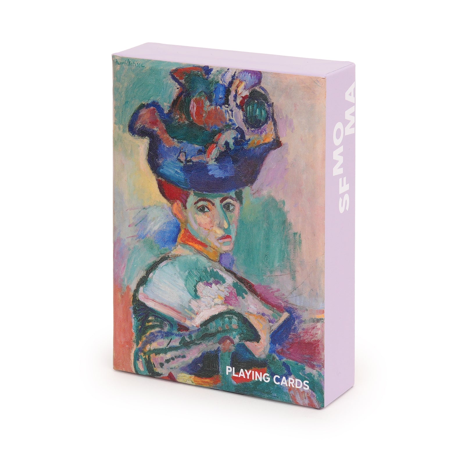 Matisse Femme au Chapeau Playing Cards in their storage box