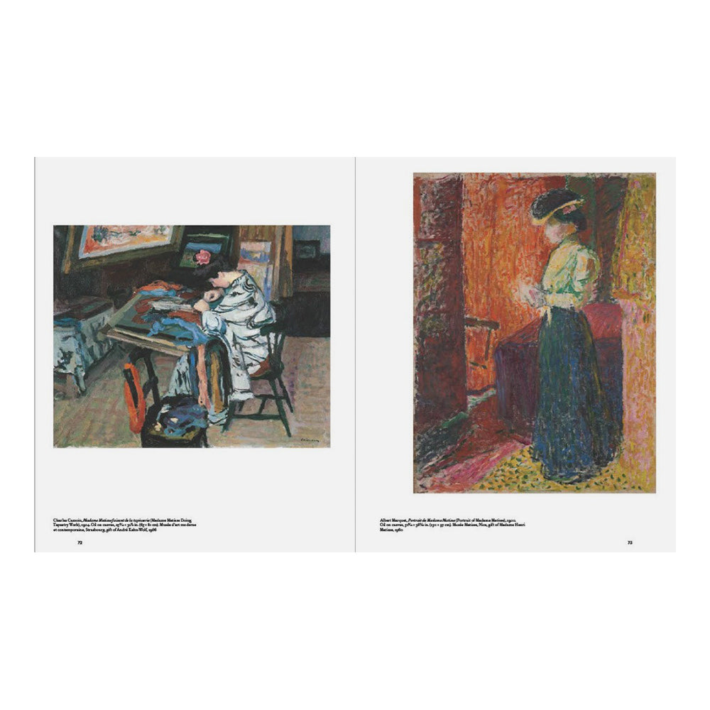 Two paintings displayed side by side on a white background