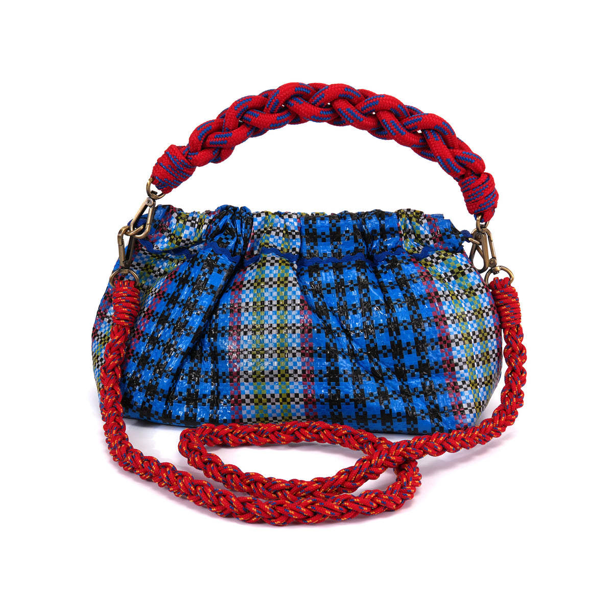 Mini Blue Mercado Bag