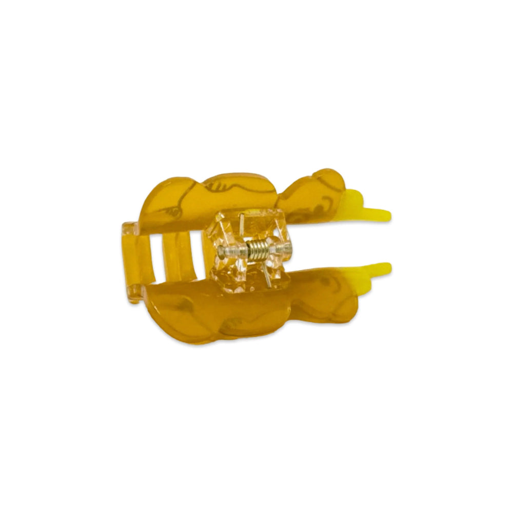 Hair claw side view on a white background