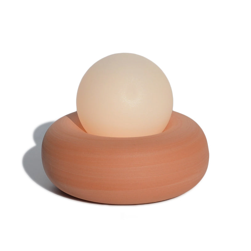 Mini Tangerine Lamp: Terracotta