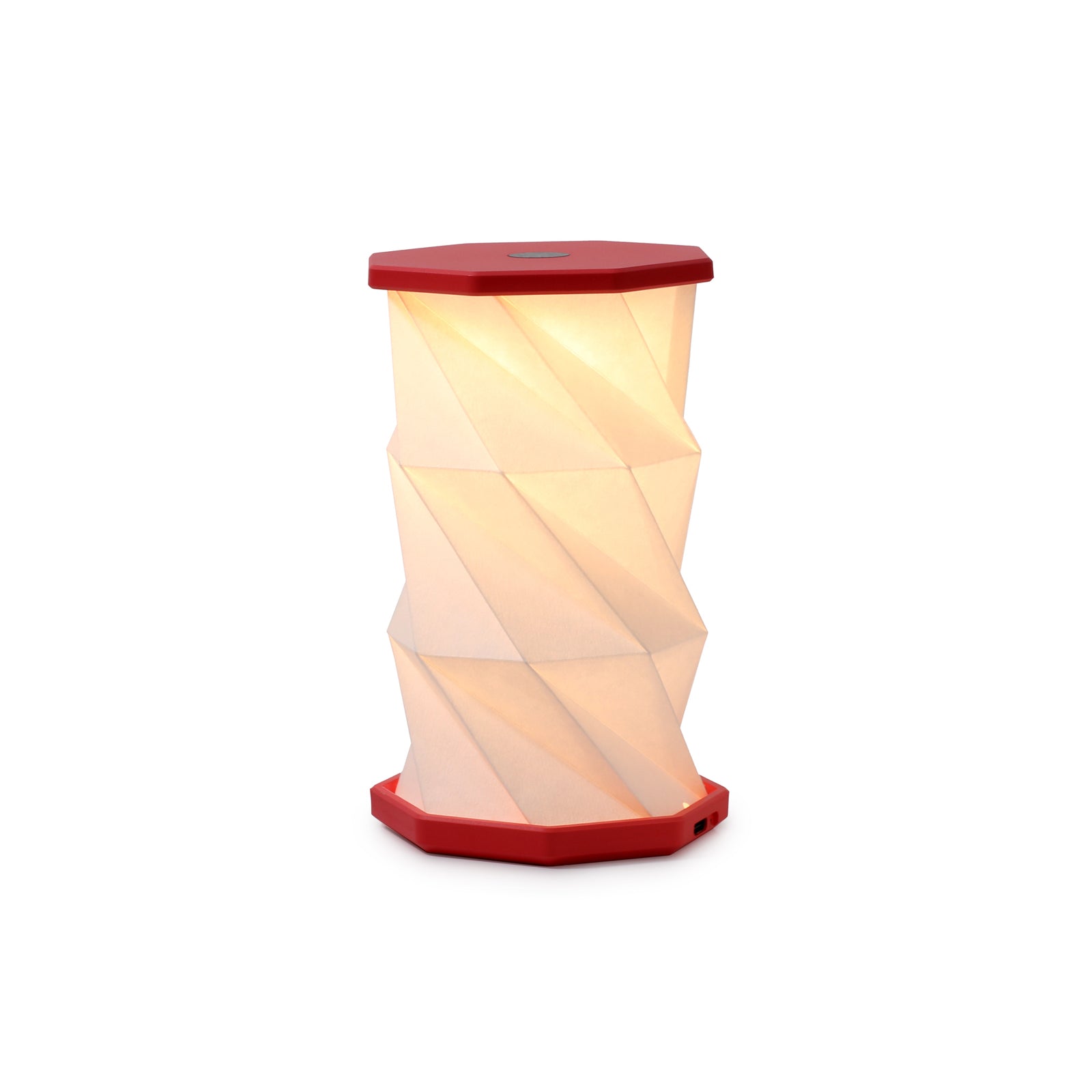 Mini Twist Hex Light: Coral
