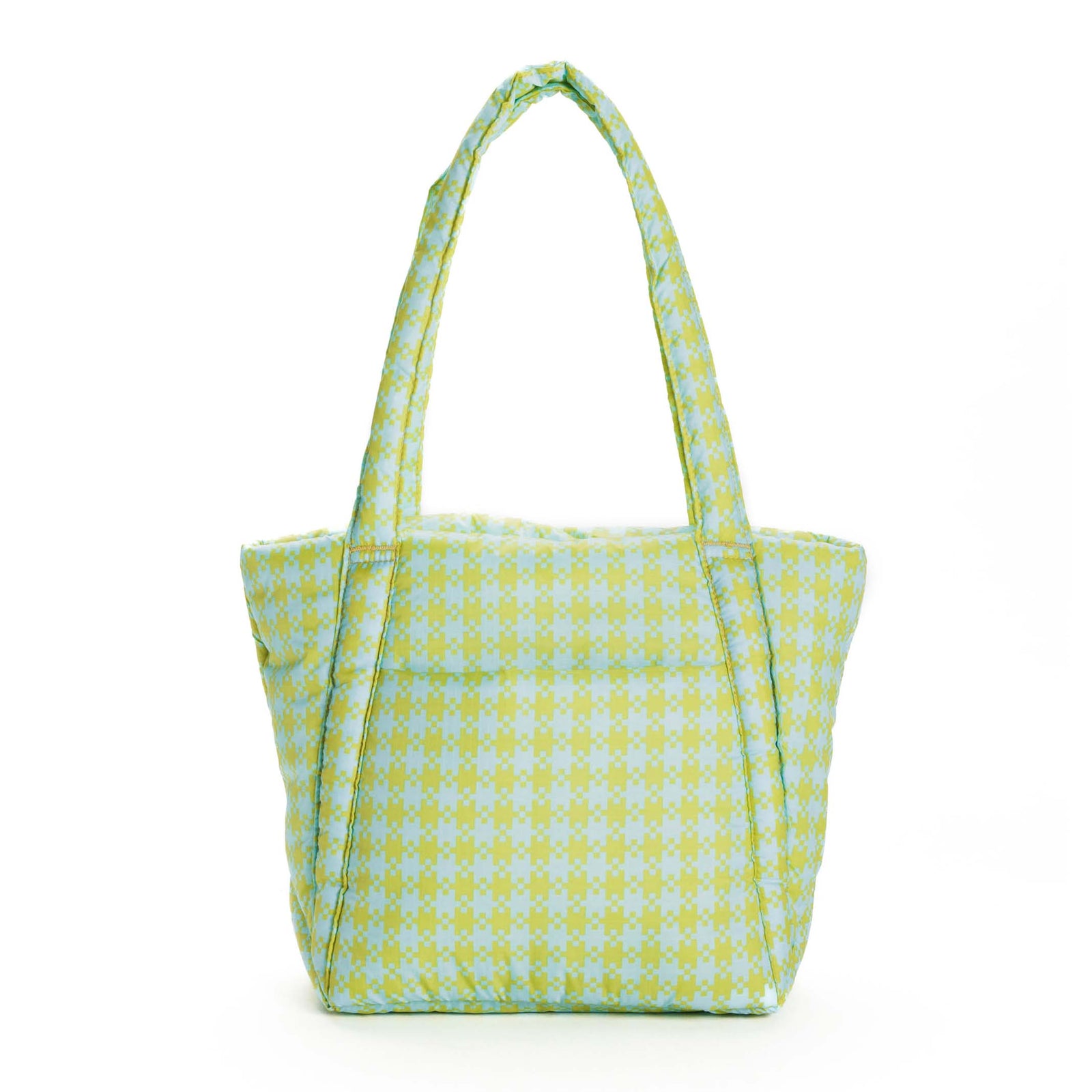 Lunch Box: Wavy Gingham Blue - SFMOMA Museum Store