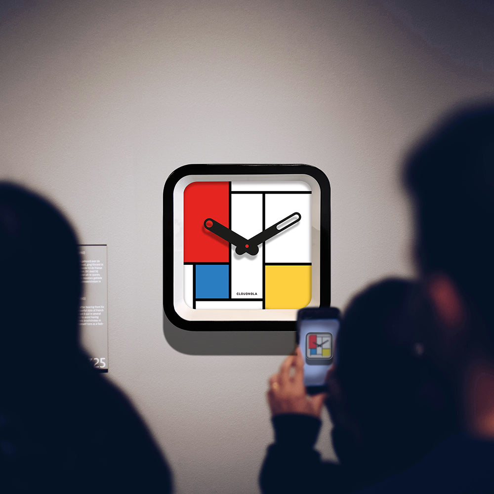 Mondrian Clock