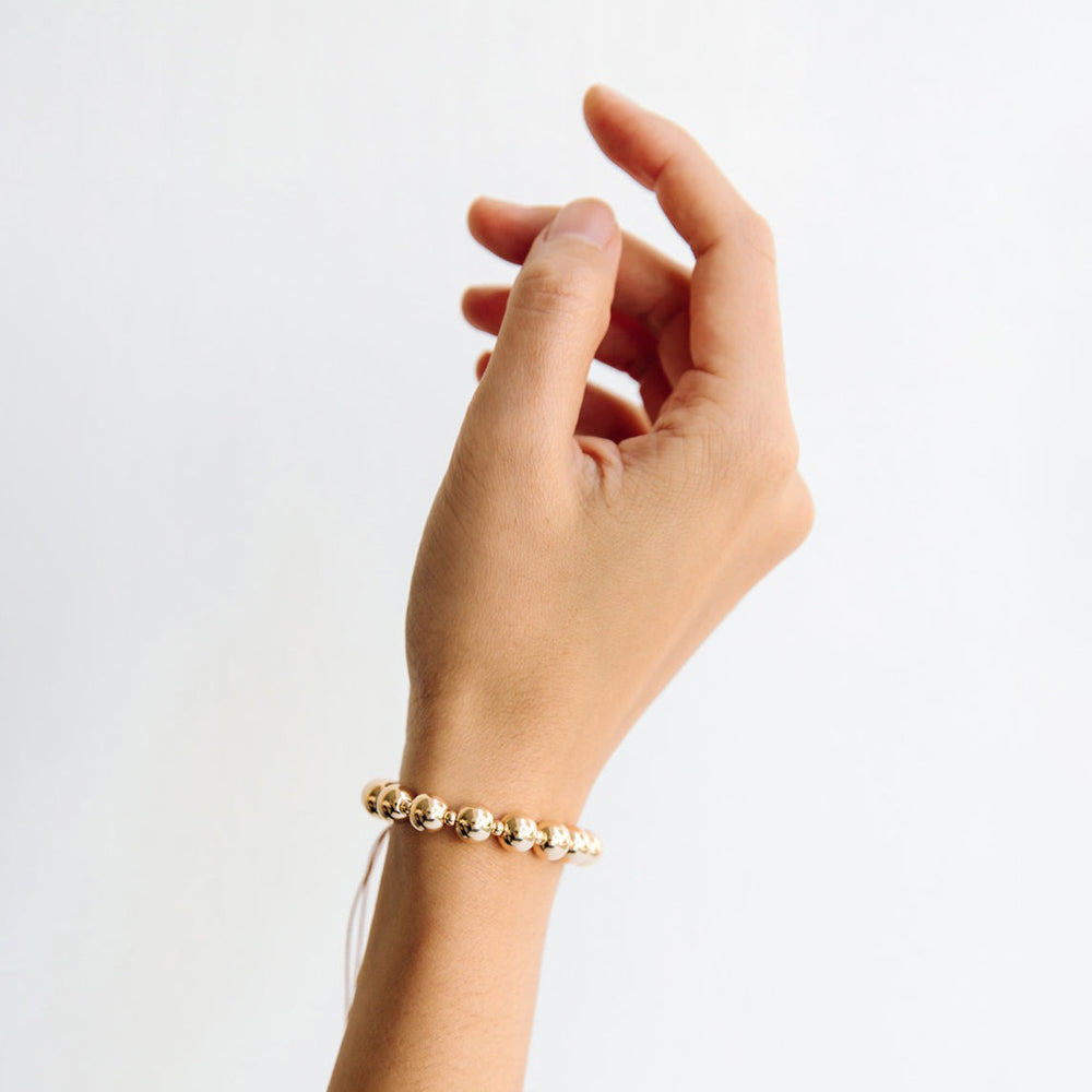 Moon Sun Clay Cord Bracelet