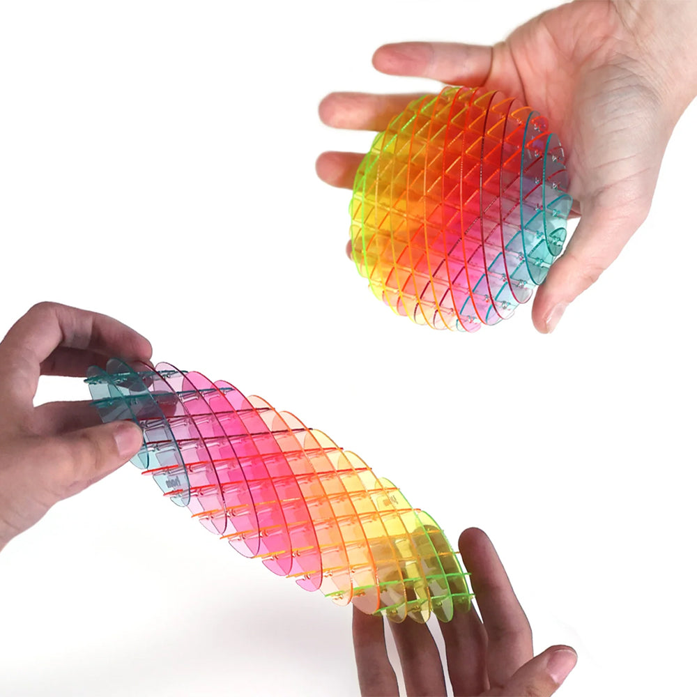 Morf Rainbow Fidget Worm packaging.