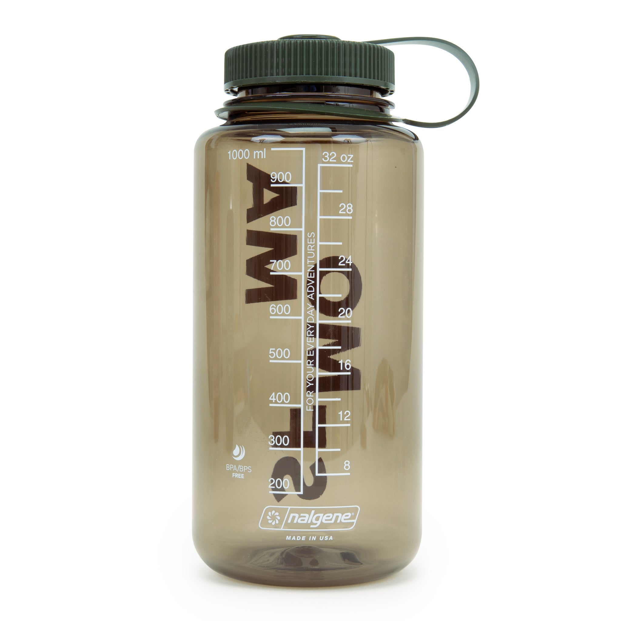 SFMOMA Woodsman Wide Mouth 32oz Nalgene Bottle - SFMOMA Museum Store