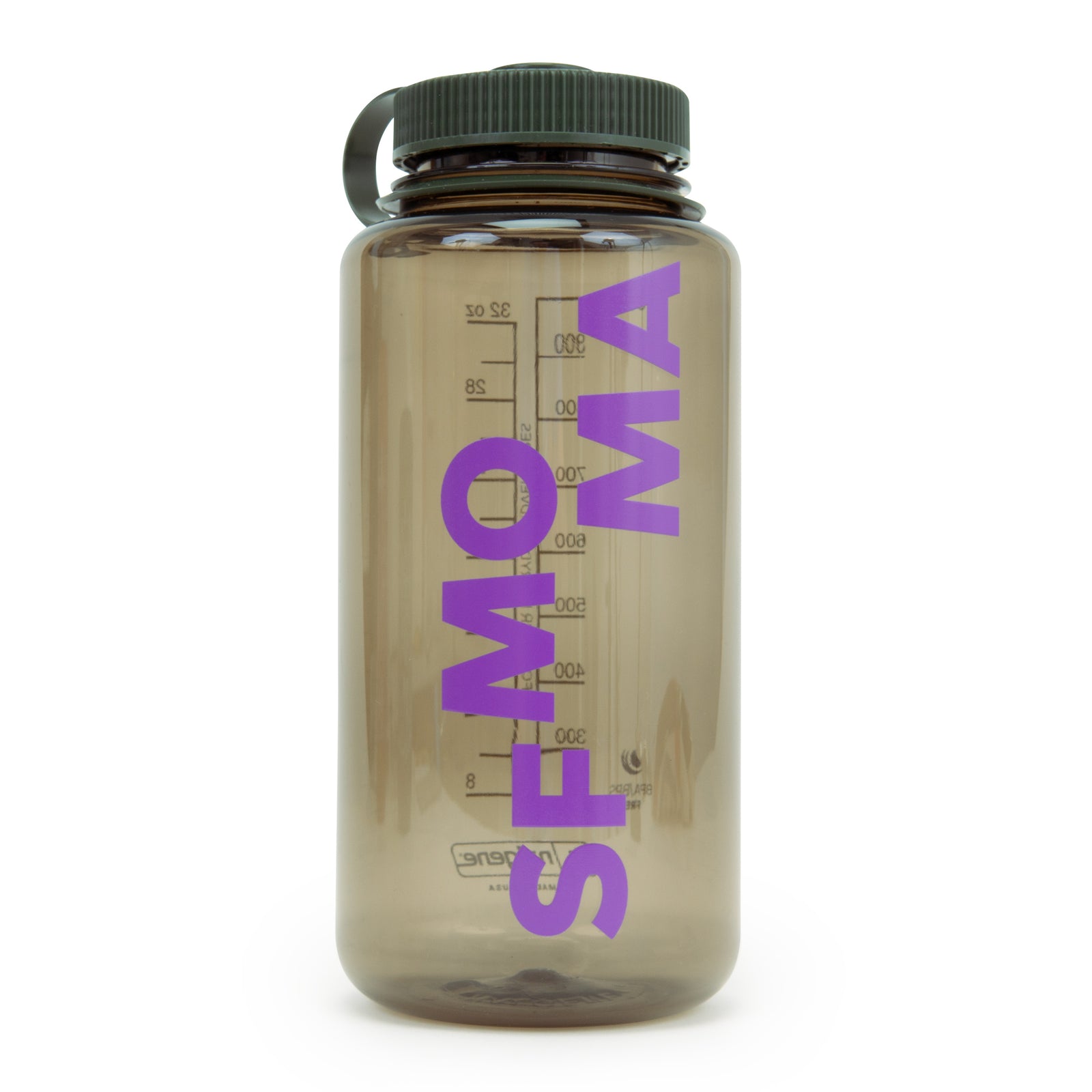 SFMOMA Woodsman Wide Mouth 32oz Nalgene Bottle front