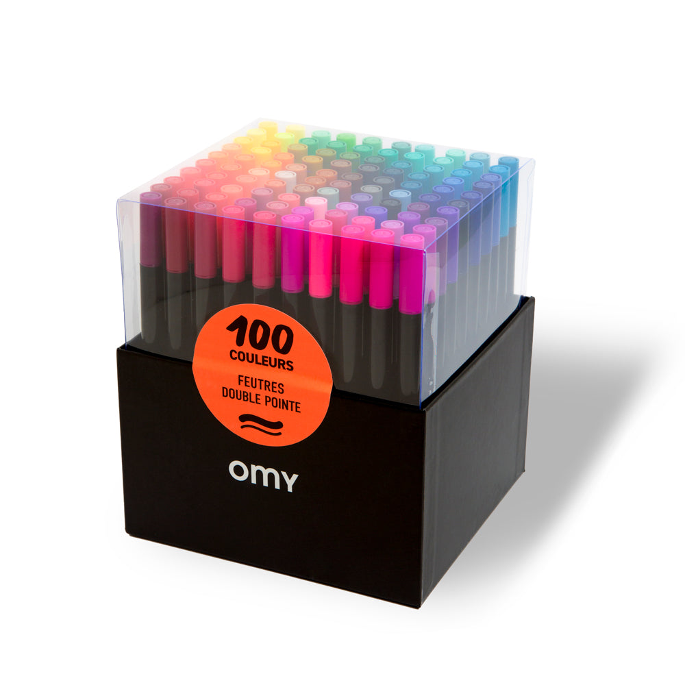 OMY Box of 100 Markers