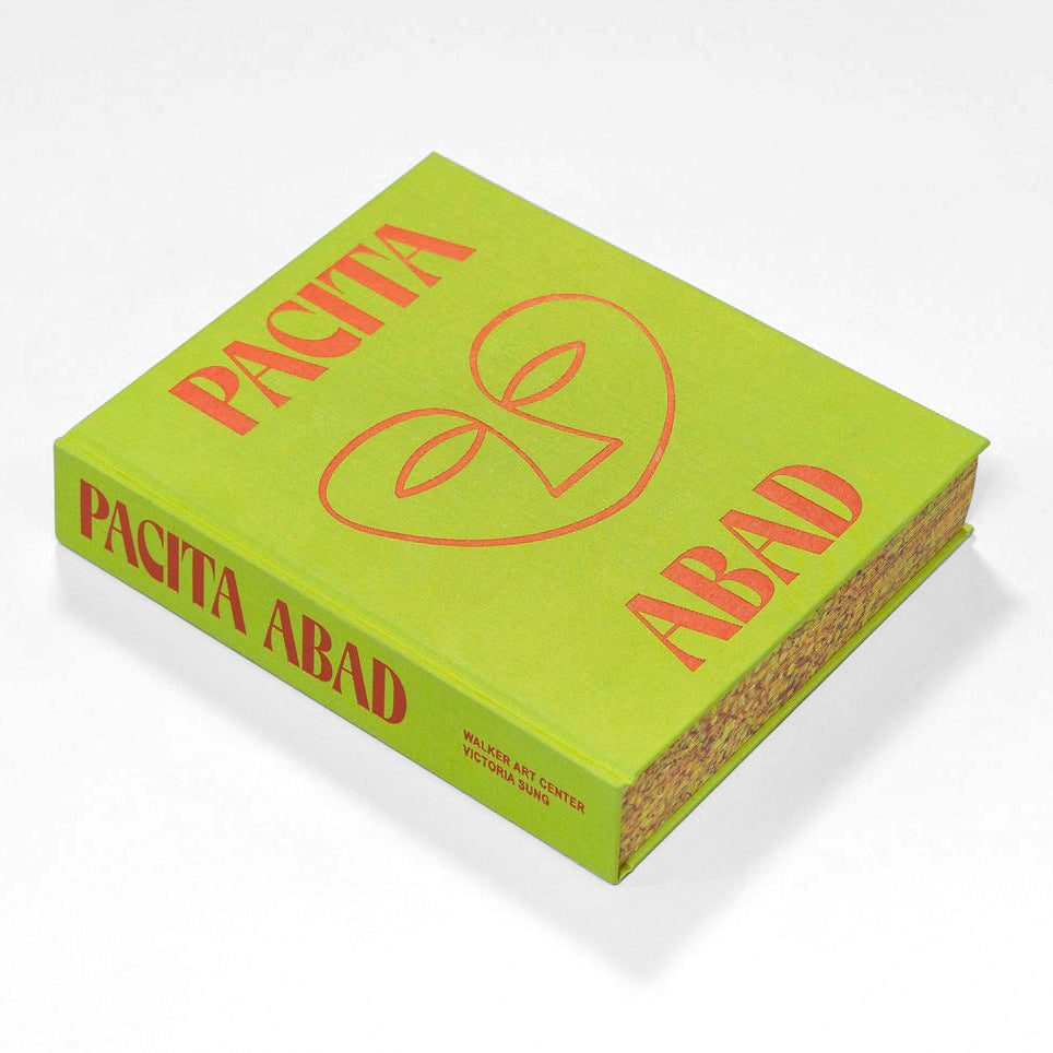 Pacita Abad exhibition catalog cover and spine