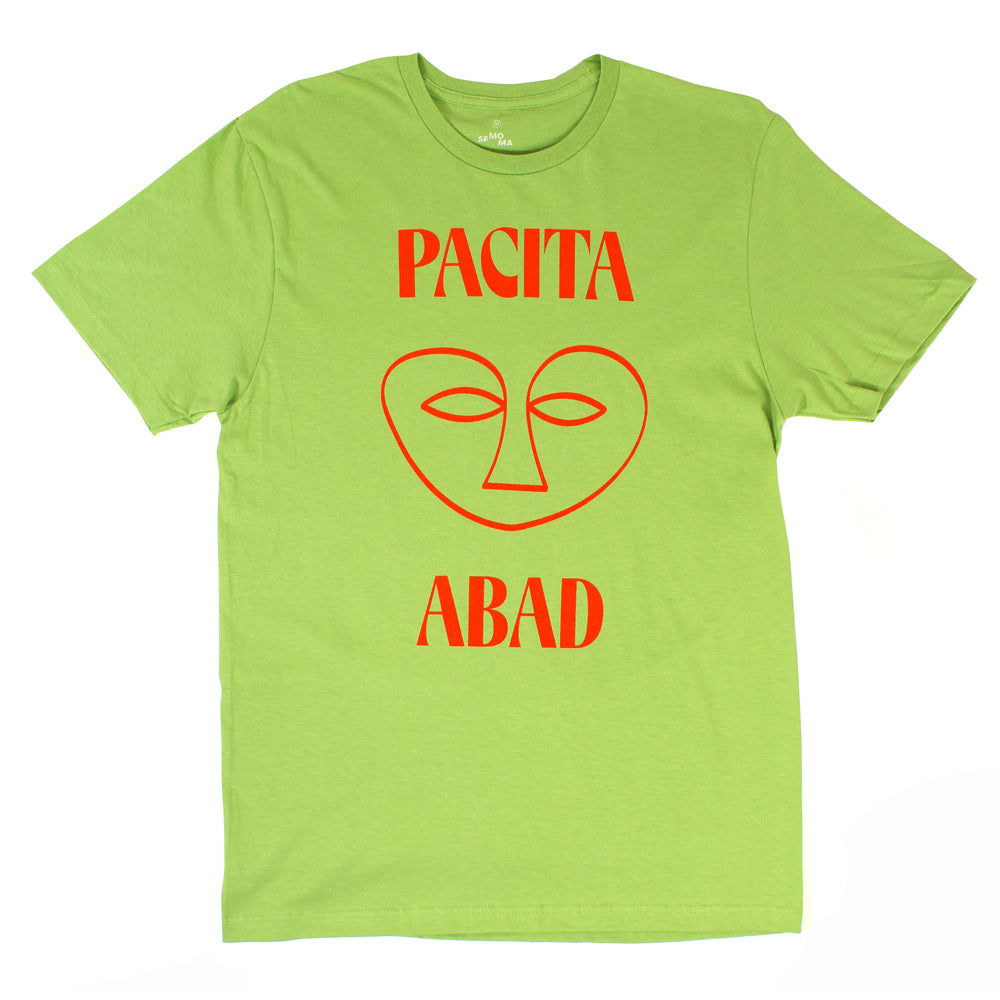 Pacita Abad exhibition t-shirt front