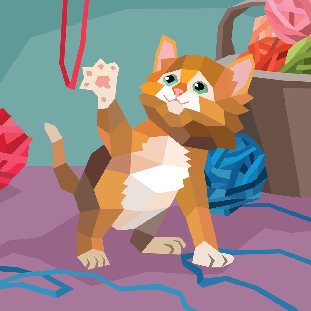 Cover of 'Paint by Sticker: Pets'.