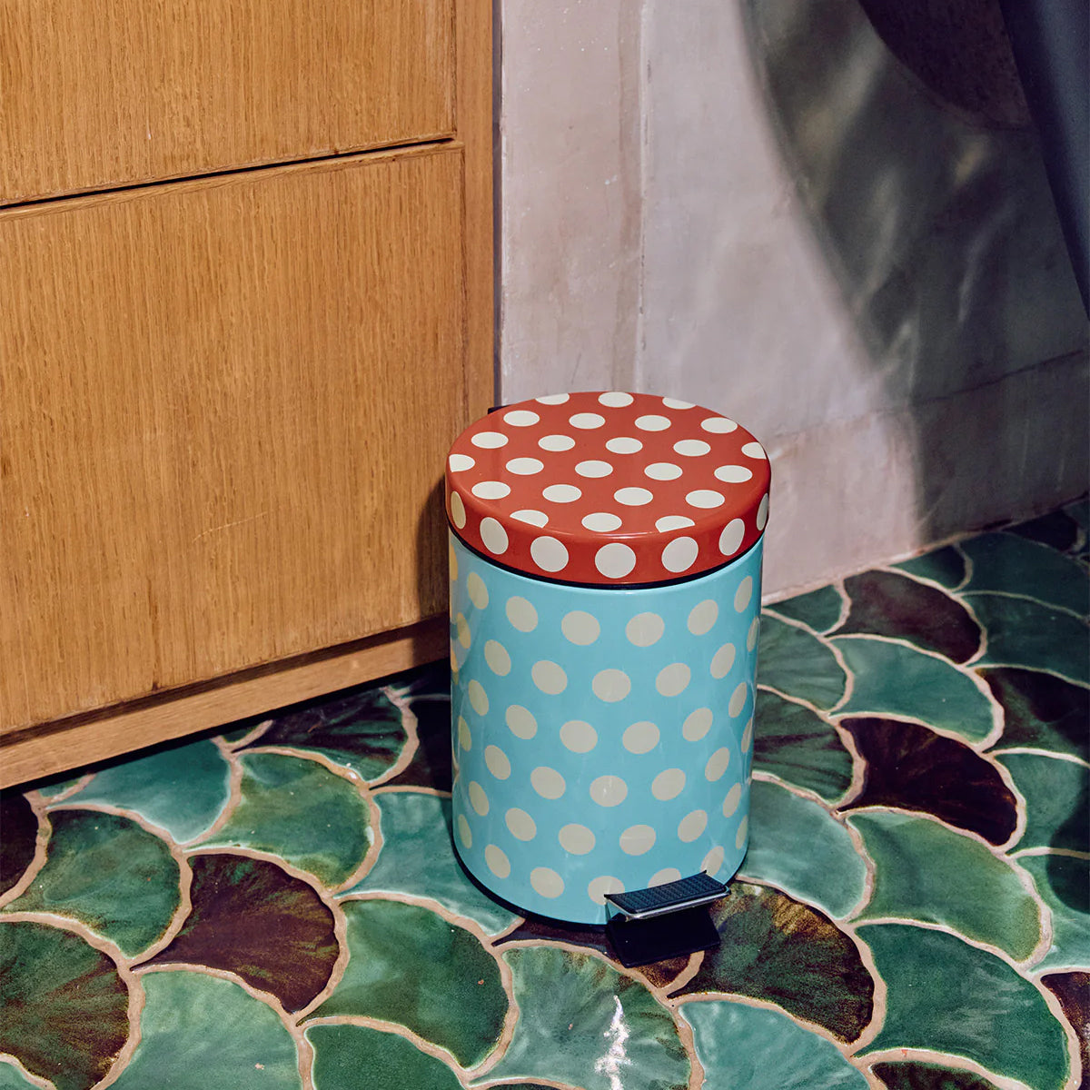 Dusen Dusen Pedal Trash Bin Dot
