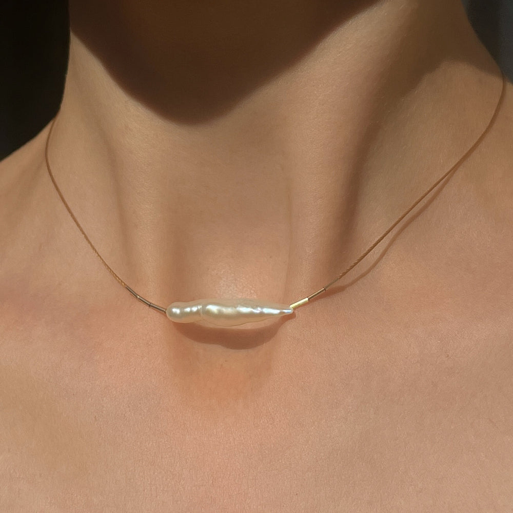 Pearl Finger String Necklace - SFMOMA Museum Store