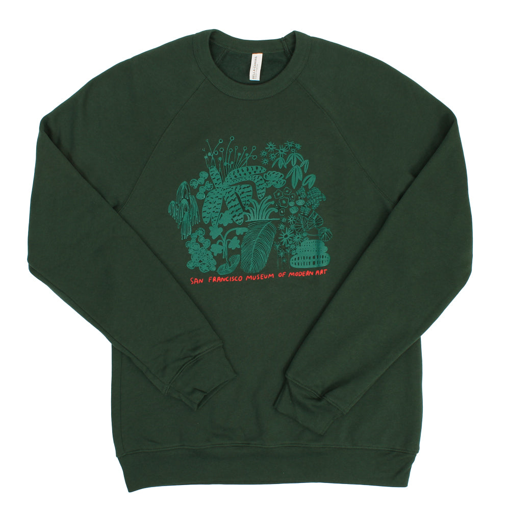 Carissa Potter Living Wall Sweatshirt front view.