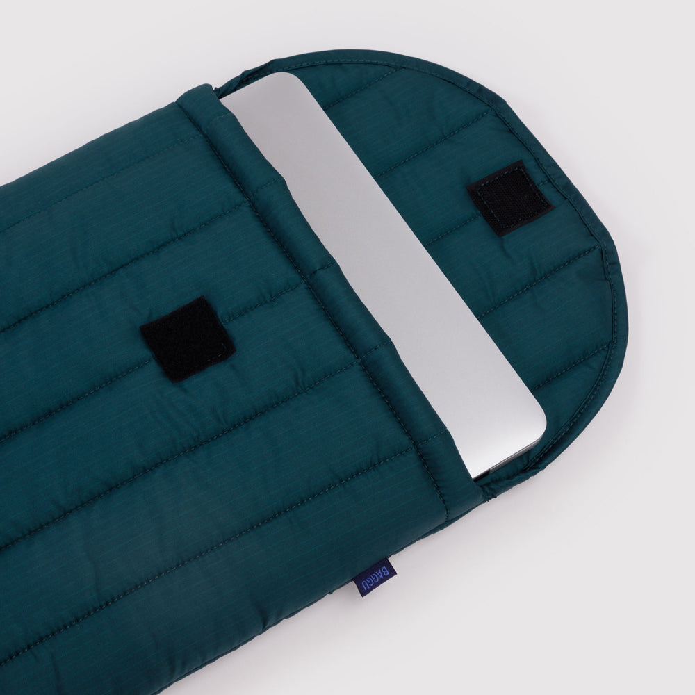 Puffy Laptop Sleeve 16-inch: Deep Sea - SFMOMA Museum Store