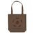 Roots x SFMOMA Walnut Tote by Muzae Sesay text side